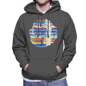 Rick and Morty Smith Static Head Men's Hooded Sweatshirt