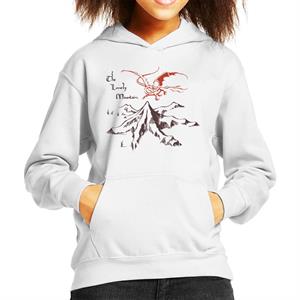 The Hobbit The Lonely Mountains Kid's Hooded Sweatshirt