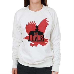 The Birds Schoolhouse Silhouettes Women's Sweatshirt