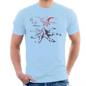 The Hobbit The Lonely Mountains Men's T-Shirt