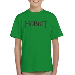 The Hobbit An Unexpected Journey Text Logo Kid's T-Shirt