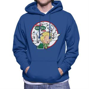 The Birds Cartoon The Tides Motel Scene Men's Hooded Sweatshirt