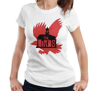 The Birds Schoolhouse Silhouettes Women's T-Shirt