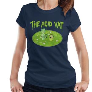 Rick and Morty The Acid Vat Women's T-Shirt