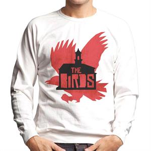 The Birds Schoolhouse Silhouettes Men's Sweatshirt