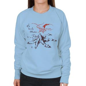 The Hobbit The Lonely Mountains Women's Sweatshirt