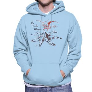 The Hobbit The Lonely Mountains Men's Hooded Sweatshirt