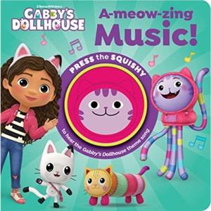 Squishy Gabbys Dollhouse AMeowzing Music 1 Button by P I Kids