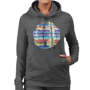 Rick and Morty Smith Static Head Women's Hooded Sweatshirt