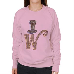 Willy Wonka and The Chocolate Factory Top Hat W Women's Sweatshirt