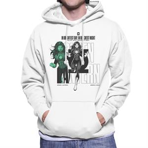 Green Lantern Jessica Cruz Brightest Day Quote Men's Hooded Sweatshirt