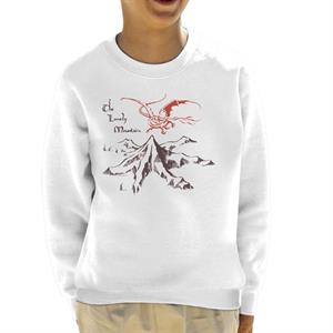 The Hobbit The Lonely Mountains Kid's Sweatshirt