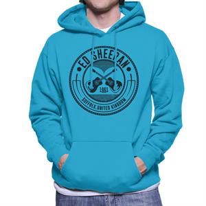 Ed Sheeran 1991 Suffolk United Kingdom Men's Hooded Sweatshirt