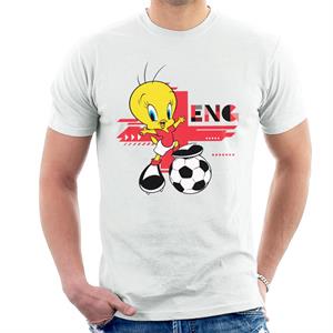 Looney Tunes Football Tweety Pie For England Men's T-Shirt