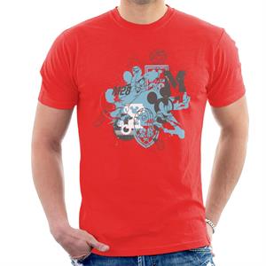 Disney Football Mickey Mouse M28 Trophy Men's T-Shirt