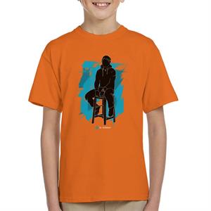 Ed Sheeran Divide Sitting On Stall Kid's T-Shirt