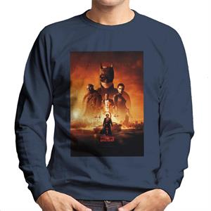 The Batman Poster Unmask The Truth Men's Sweatshirt