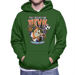 Looney Tunes Football Taz FC Men's Hooded Sweatshirt