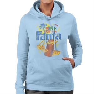 Fanta Orange On The Beach Women's Hooded Sweatshirt