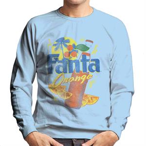 Fanta Orange On The Beach Men's Sweatshirt