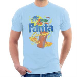 Fanta Orange On The Beach Men's T-Shirt