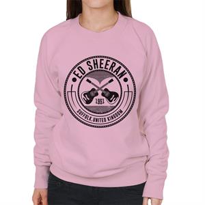 Ed Sheeran 1991 Suffolk United Kingdom Women's Sweatshirt