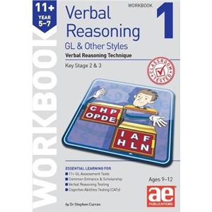 11 Verbal Reasoning Year 57 GL  Other Styles Workbook 1 by Dr Stephen C Curran