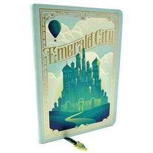 Wicked Emerald City Journal with Ribbon Charm by Insights