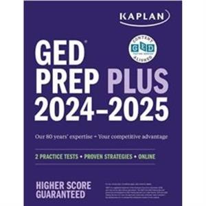 GED Test Prep Plus 20242025 Includes 2 Full Length Practice Tests 1000 Practice Questions and 60 Online Videos by Caren Van Slyke