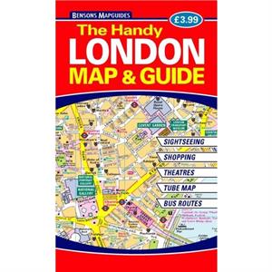 The Handy London Map  Guide by Bensons MapGuides