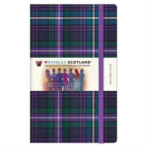 Waverley Scotland Tartan Notebook Auld Lang Syne Tartan Large Notebook 21cm x 13cm by Waverley Scotland