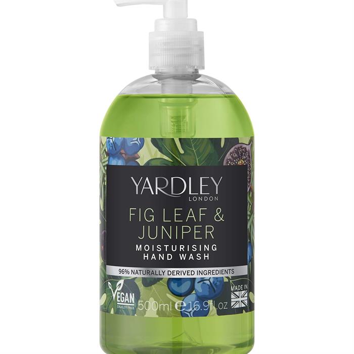 Yardley Fig Leaf & Juniper Milk Botanical Hand Wash 500ml-0