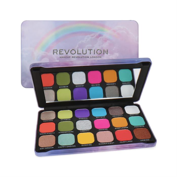 Makeup Revolution Rainbow Eyeshadow Palette 19.8g-0