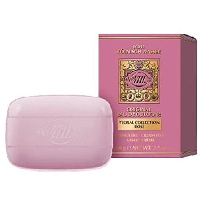 Mäurer & Wirtz 4711 Floral Collection Rose Cream Soap 100g-0