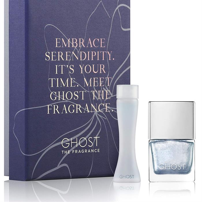Ghost Original Gift Set 5ml EDT + 10ml Ghost Metallic Blue Nail Polish-0