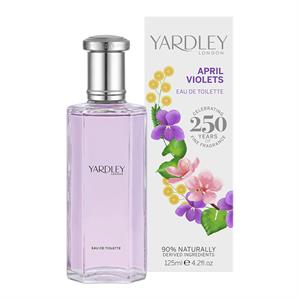 Yardley April Violets Eau de Toilette 125ml Spray