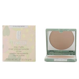 Clinique Stay-Matte Sheer Pressed Powder 7.6g - Stay Beige