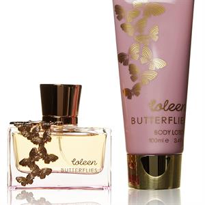 Coleen Rooney Butterflies Gift Set 50ml EDT + 100ml Body Lotion