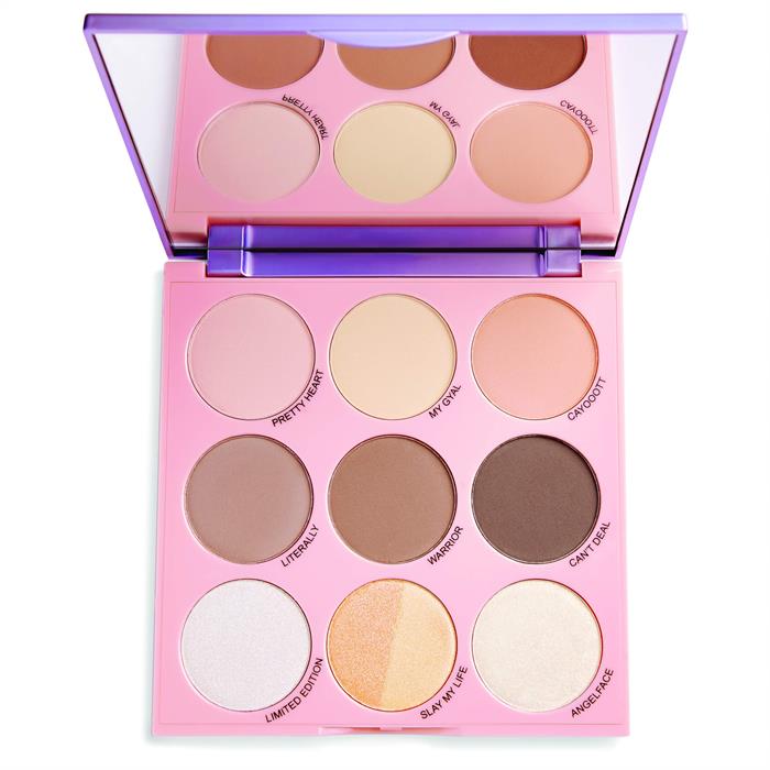 Makeup Revolution Imogenation Highlight To The Moon Face Palette 18g-0