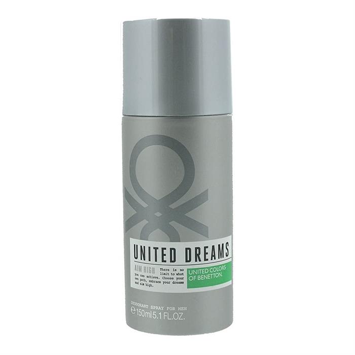 Benetton United Dreams Men Aim High Deodorant Spray 150ml-0