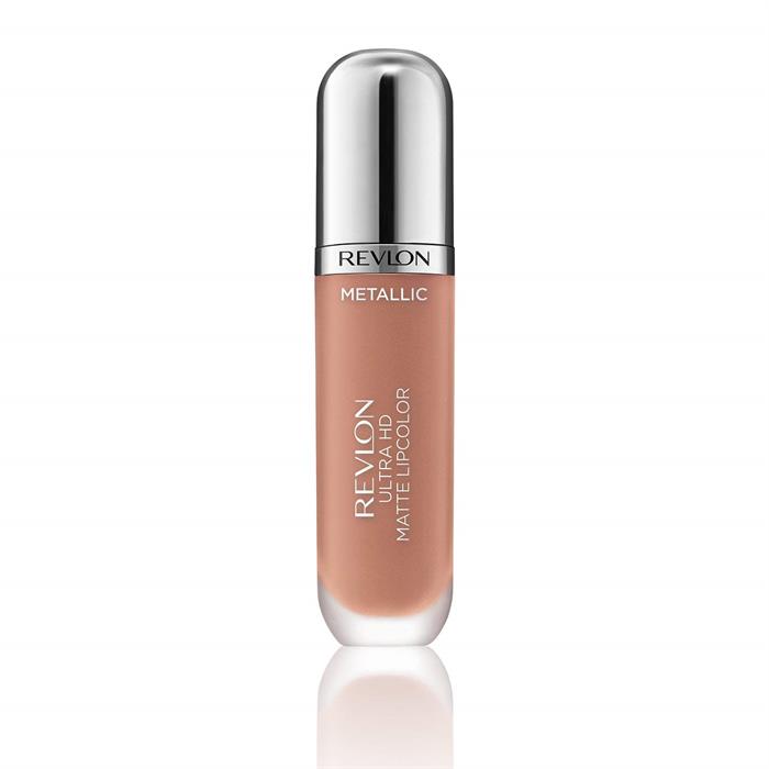 Revlon Ultra HD Metallic Matte Lip Color 5.9ml - 715 Glow-0