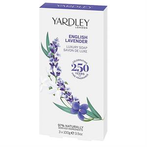 Yardley English Lavender Soap 3x 100g