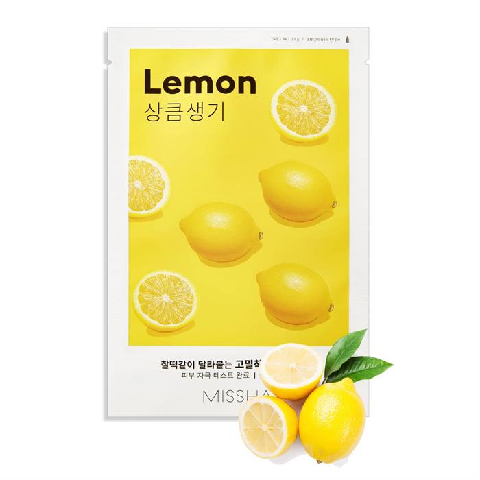 Missha Airy Fit Sheet Mask 19g - Lemon-0