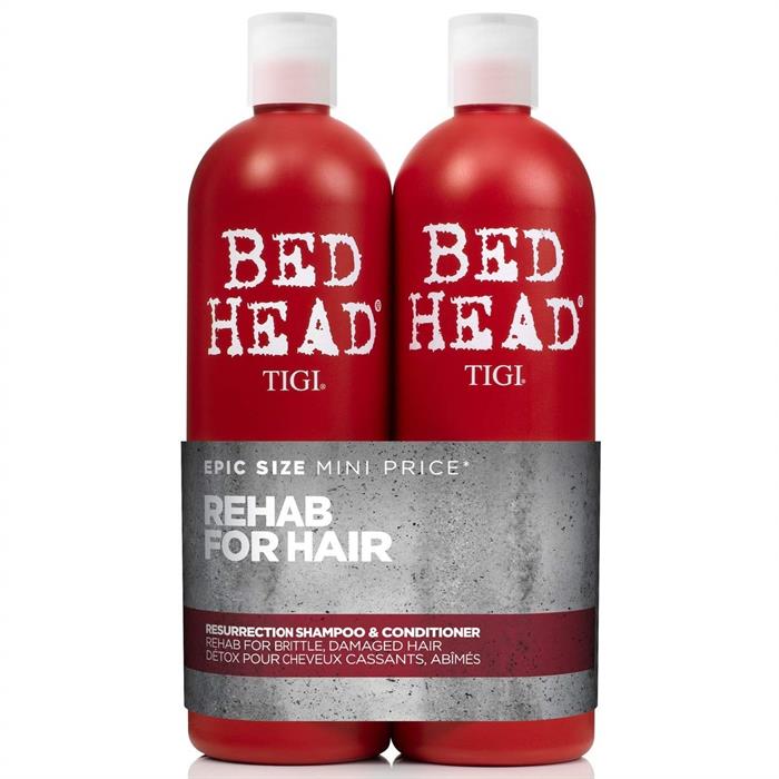 Tigi Duo Pack Bed Head Urban Antidotes Resurrection 750ml Shampoo + 750ml Conditioner-0