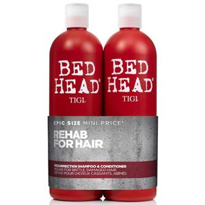 Tigi Duo Pack Bed Head Urban Antidotes Resurrection 750ml Shampoo + 750ml Conditioner