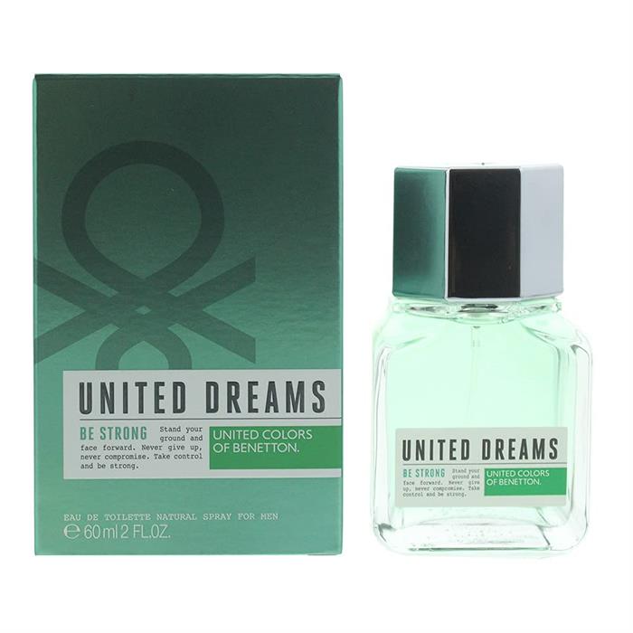 Benetton United Dreams Men Be Strong Eau de Toilette 60ml Spray-0
