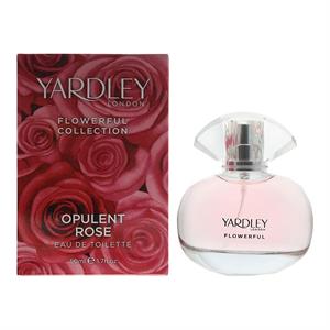 Yardley Opulent Rose Eau De Toilette 50ml Spray