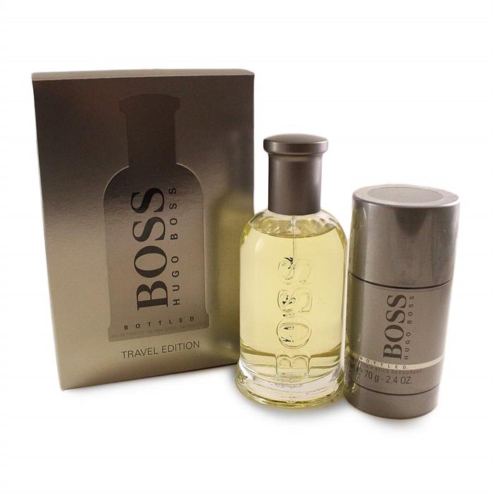 Hugo Boss Boss Bottled Gift Set 100ml EDT + 75ml Deodorant Stick-0