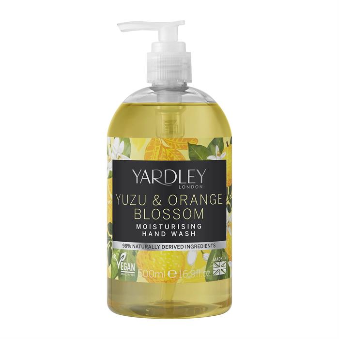 Yardley Yuzu & Orange Blossom Botanical Hand Wash 500ml-0