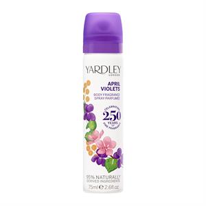 Yardley April Violets Body Spray 75ml